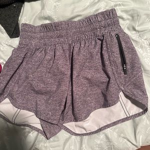 Grey lululemon shorts